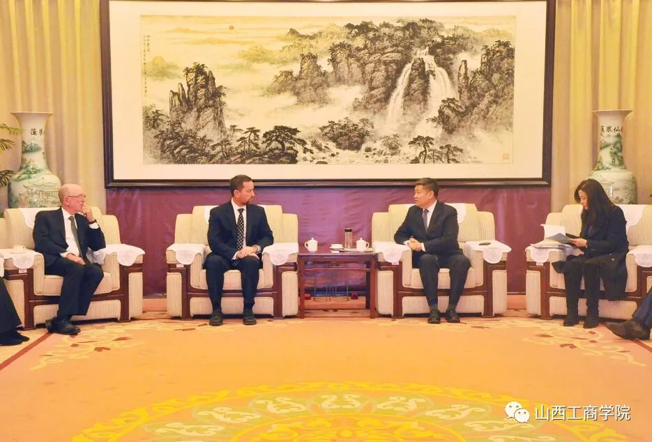 汉弗莱斯大学,美国汉弗莱斯大学校长一行参访山西工商学院